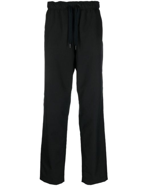 Zadig & Voltaire logo-patch straight-leg trousers