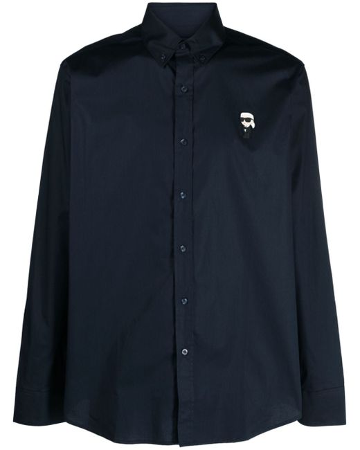 Karl Lagerfeld Ikonik Karl button-down shirt