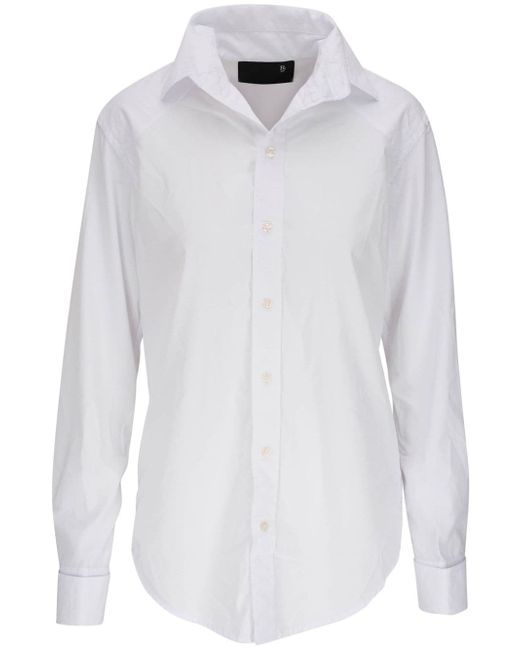 R13 button-down long-sleeved shirt