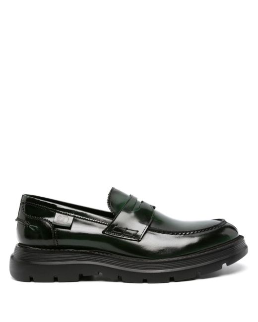 Giuliano Galiano Freddie penny-slot leather loafers
