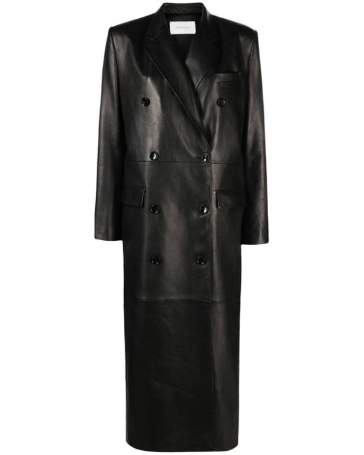 Magda Butrym double-breasted long coat