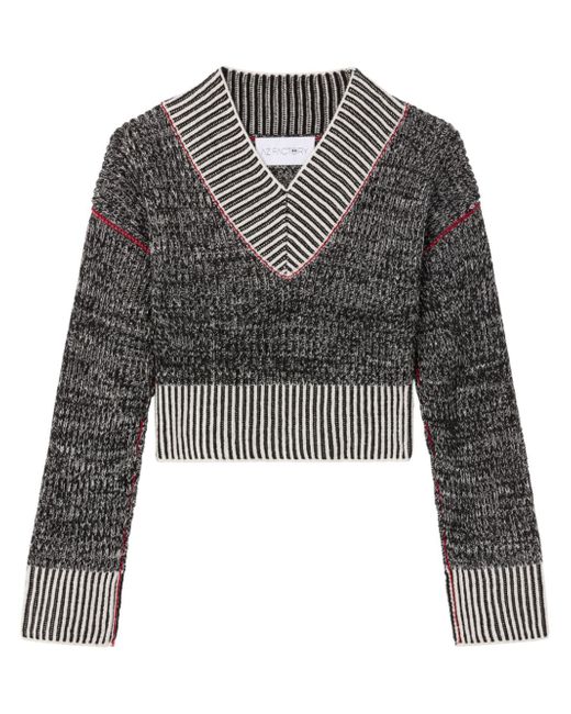 Az Factory cropped knitted jumper