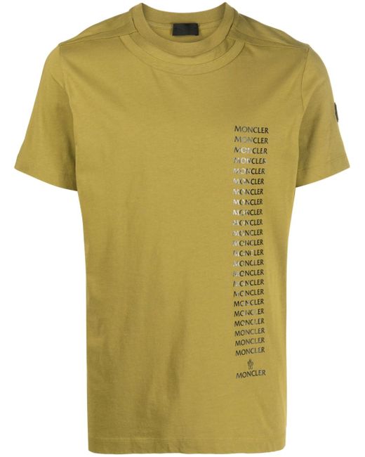 Moncler silicone logo-print T-shirt