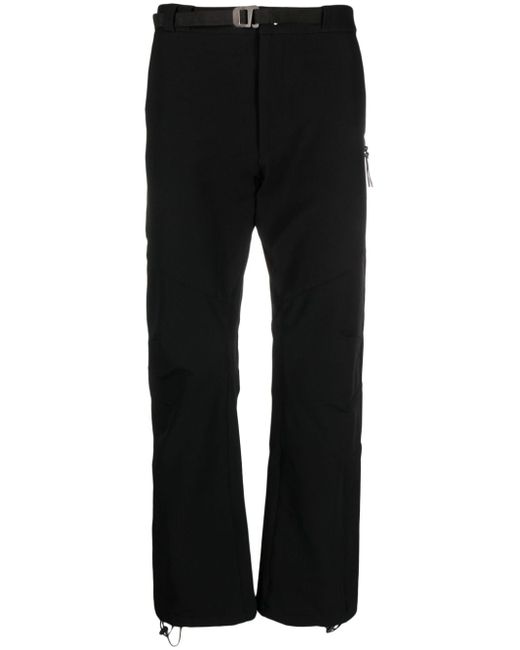 Roa belted straight-leg trousers