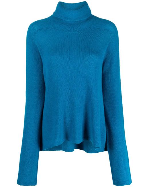 Semicouture roll-neck cashmere-wool blend jumper