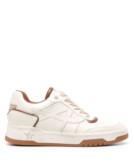 Ash Blake panelled leather sneakers