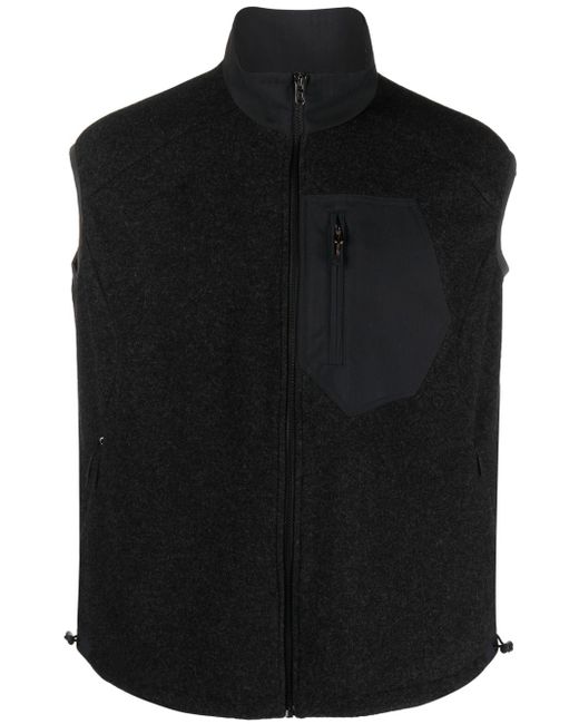 Sease Explorer panelled fleece vest