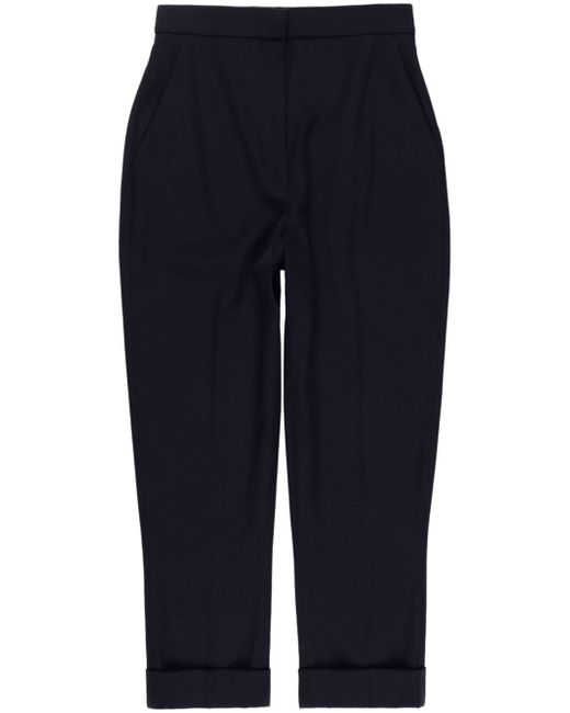Alexander McQueen carrot cropped trousers