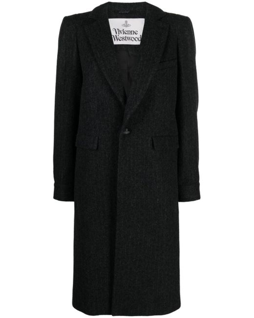 Vivienne Westwood Alien Teddy single-breasted coat