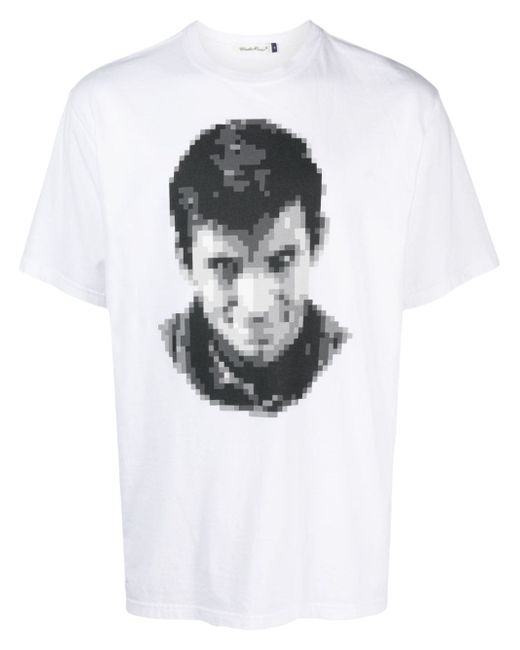 Undercover pixelated-print T-shirt