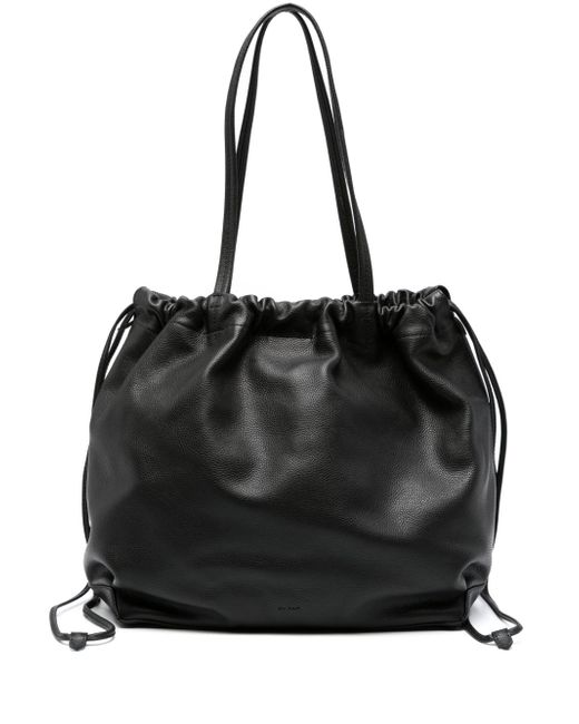 by FAR Oslo drawstring leather tote bag