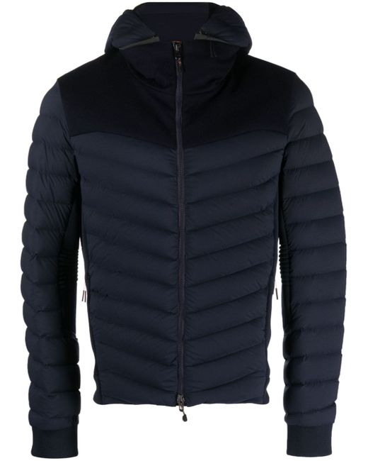 Sease zip-up hooded padded jacket