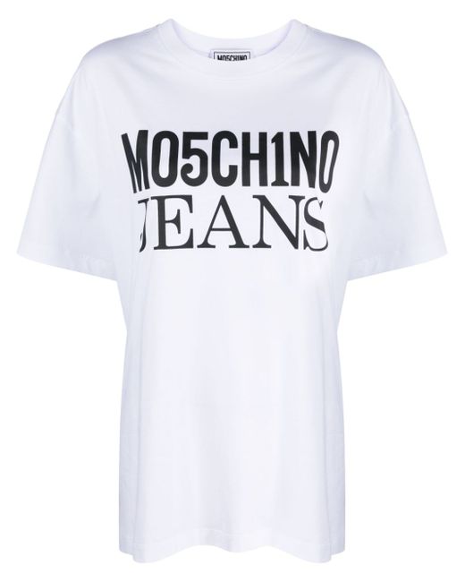 Moschino Jeans logo-print T-shirt