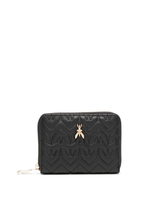 Patrizia Pepe quilted leather wallet