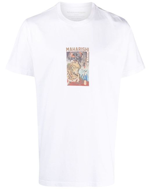Maharishi graphic-print T-shirt