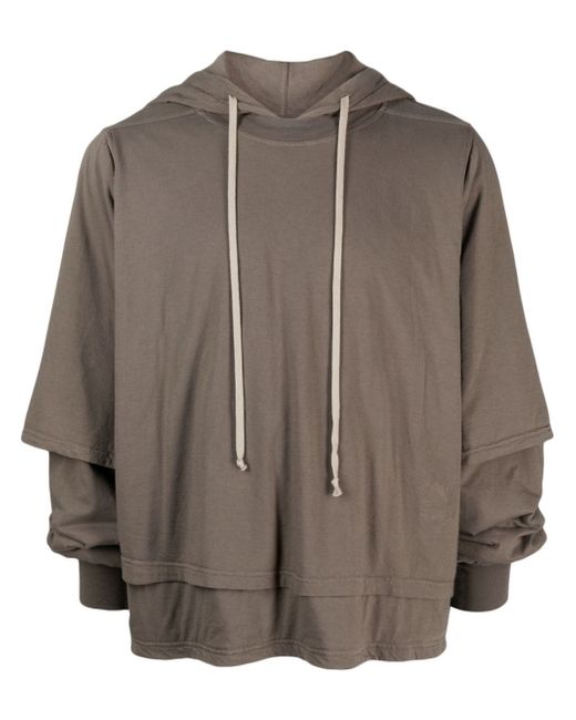 Rick Owens DRKSHDW layered hoodie