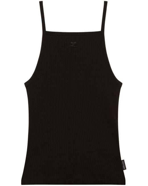 Courrèges 90s ribbed tank top