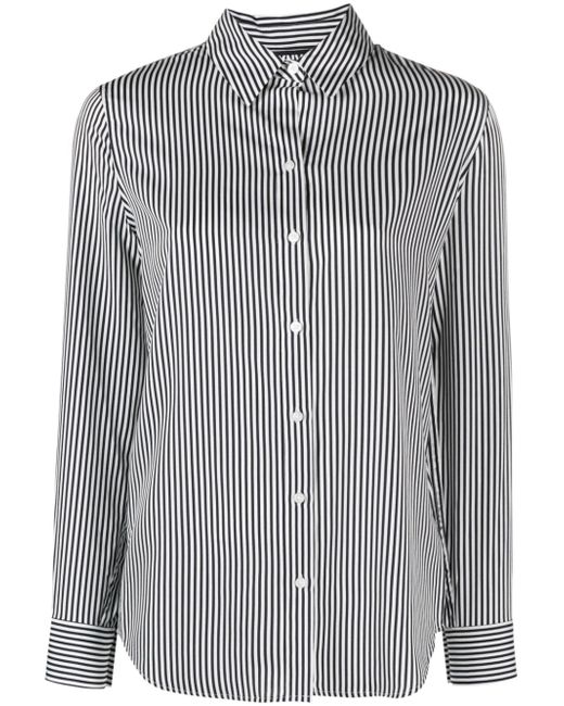 Dkny striped long-sleeve shirt
