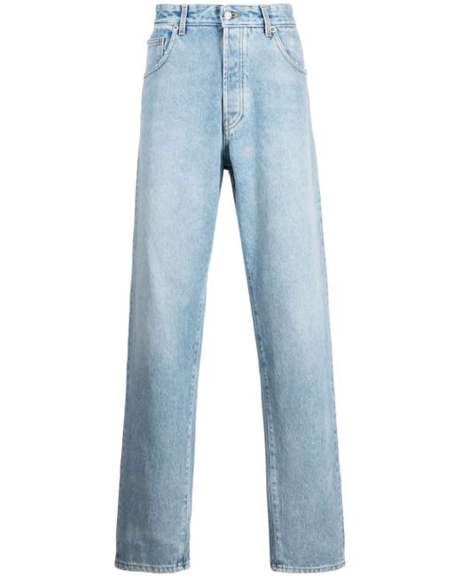 There Was One mid-rise straight-leg jeans