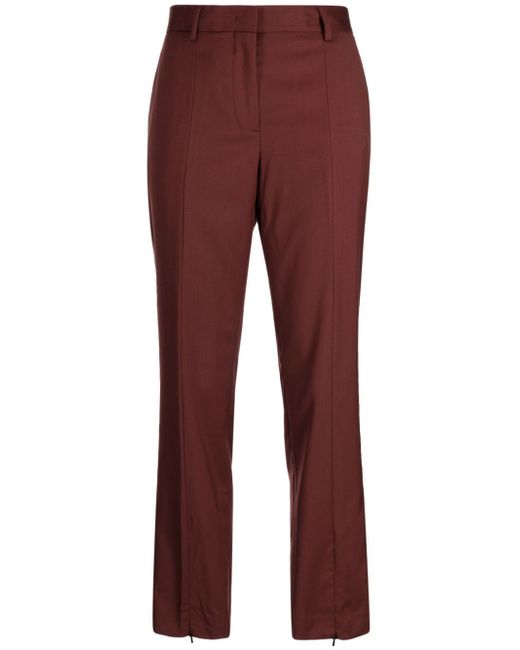 Paul Smith pleat-detailing wool tapered trousers