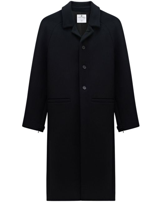 Courrèges zipped-sleeves single-breasted coat