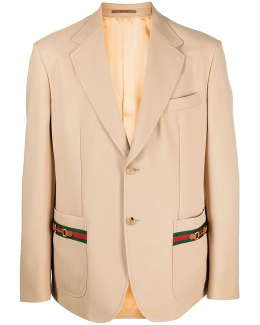 Gucci notched-lapel single-breasted blazer