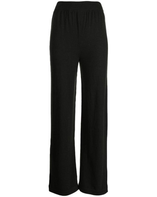 Barrie straight-leg knitted trousers