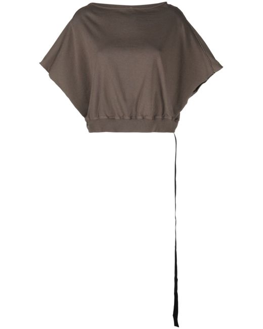 Rick Owens DRKSHDW boat-neck T-shirt