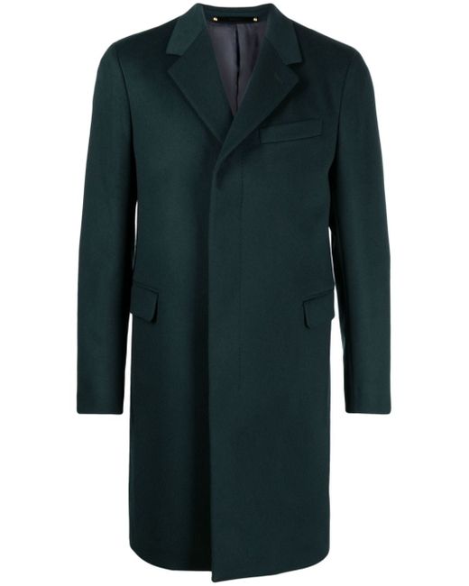 Paul Smith single-breasted wool-cashmere blend coat