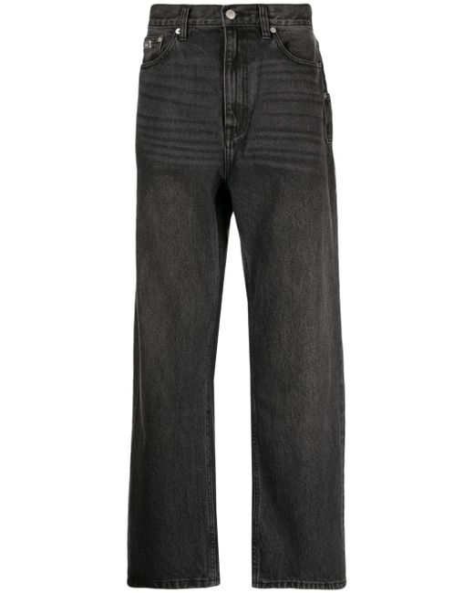 Izzue mid-rise straight-leg jeans