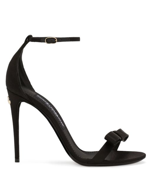 Dolce & Gabbana Keira 105mm satin sandals