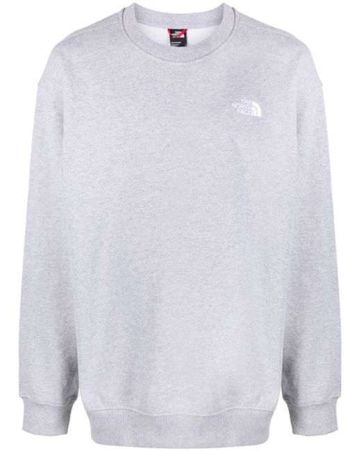 The North Face logo-print cotton-blend sweatshirt