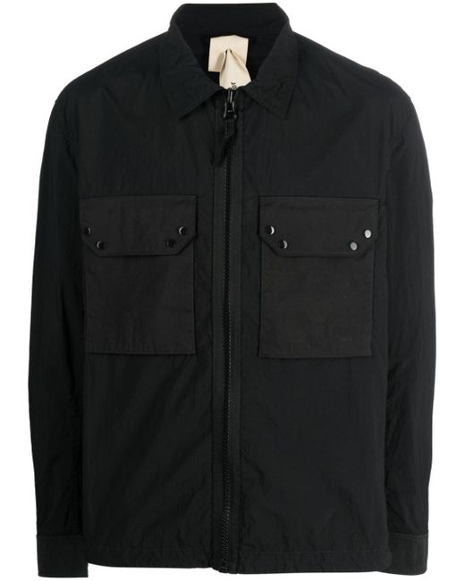 Ten C zip-up shirt jacket