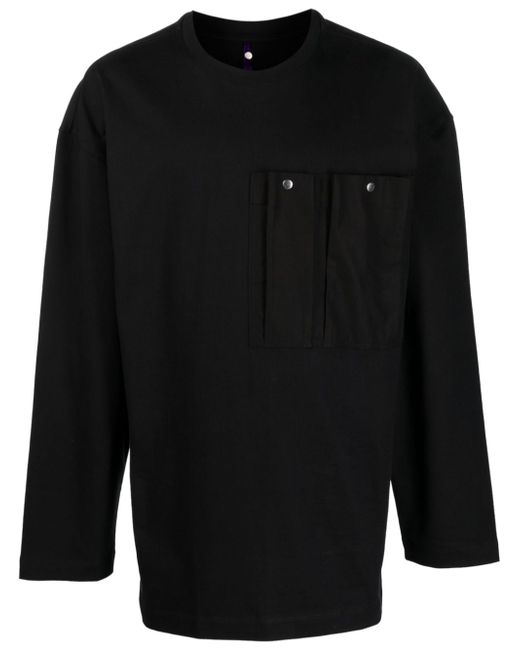 Oamc logo-patch organic-cotton sweatshirt