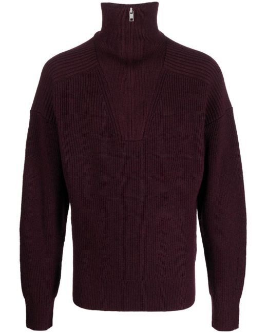 Marant high-neck wool jumper