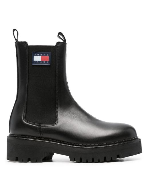 Tommy Jeans Urban 50mm leather boots