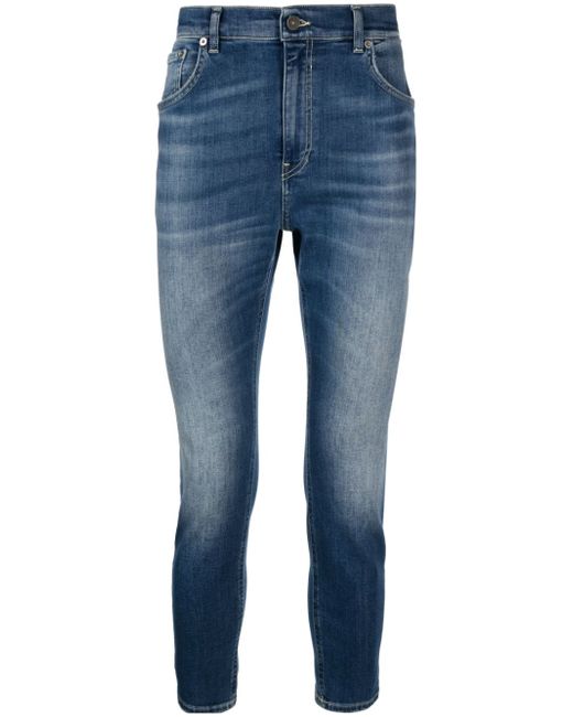 Dondup logo-patch skinny jeans