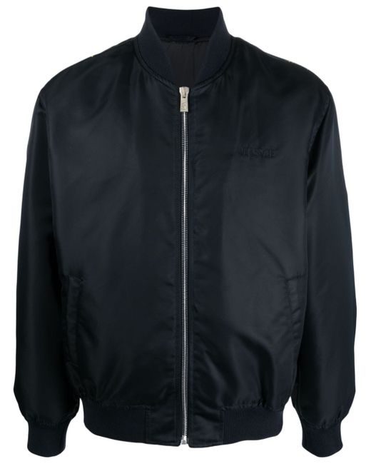 Versace graphic-print bomber jacket