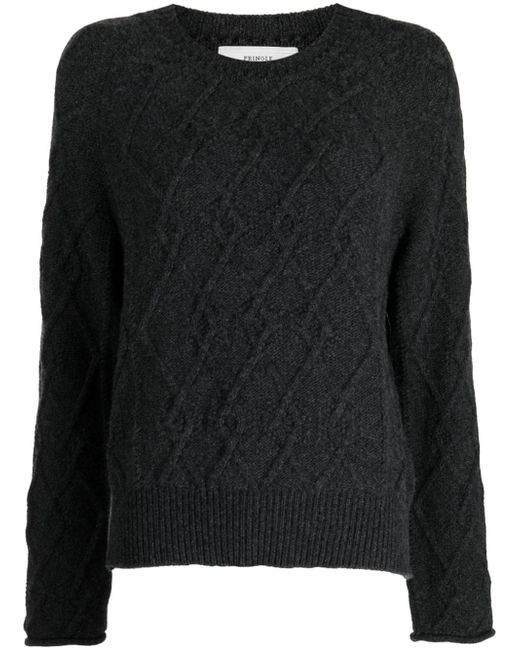 Pringle Of Scotland cable-knit wool-blend jumper