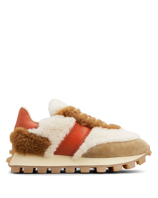 Tod's faux-shearling sneakers