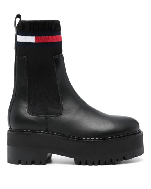 Tommy Jeans Flatform chelsea boots
