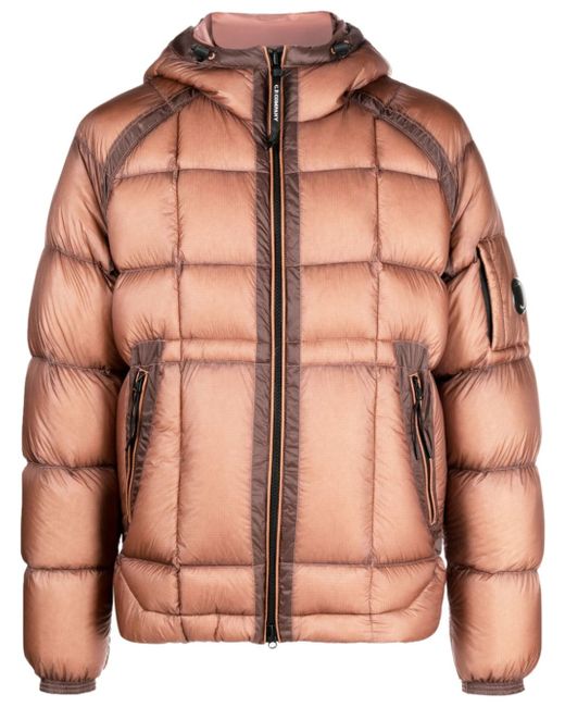 CP Company D.D. shell-hooded down jacket