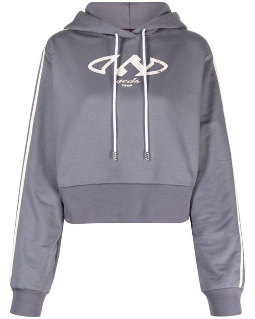 Gcds logo-print drawstring hoodie