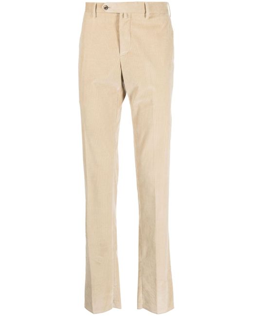 PT Torino corduroy cotton tapered trousers