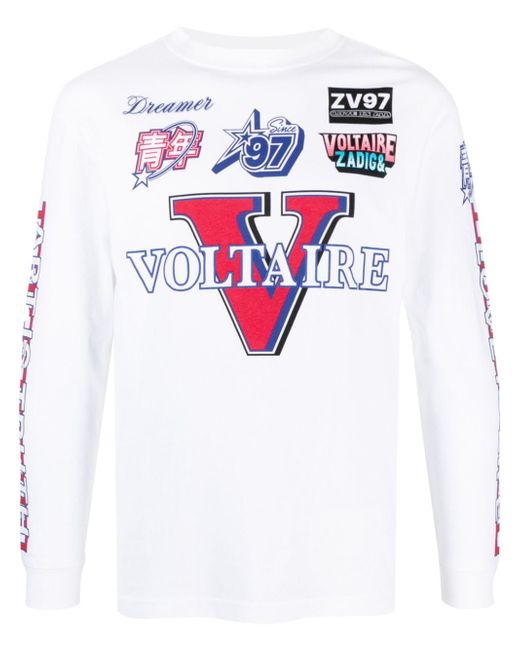 Zadig & Voltaire Noane Voltaire printed T-shirt