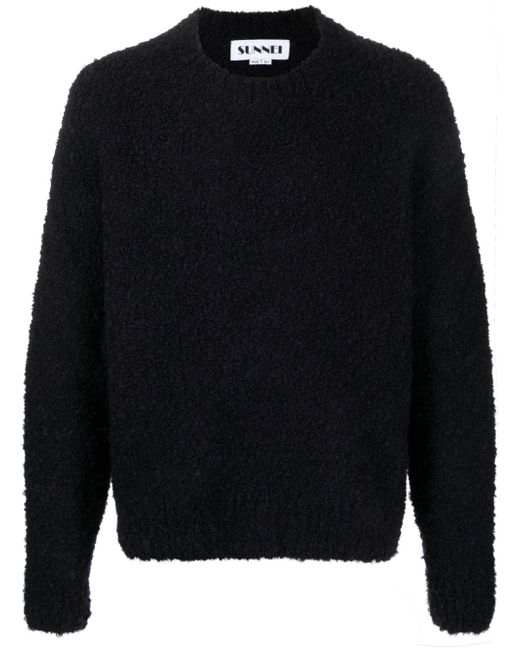 Sunnei crew-neck chunky-knit jumper