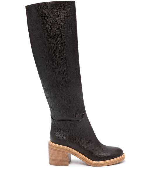 Roberto Festa Tannery 50mm knee-high leather boots