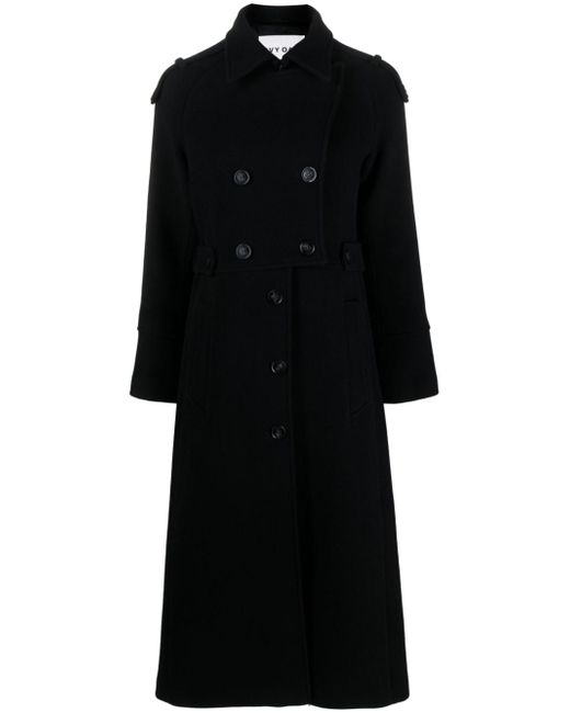Ivy & Oak double-breasted notched coat