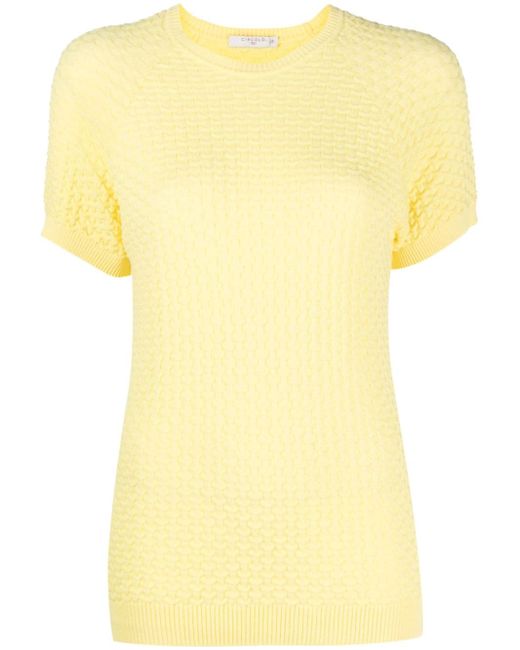 Circolo 1901 short-sleeve knitted top