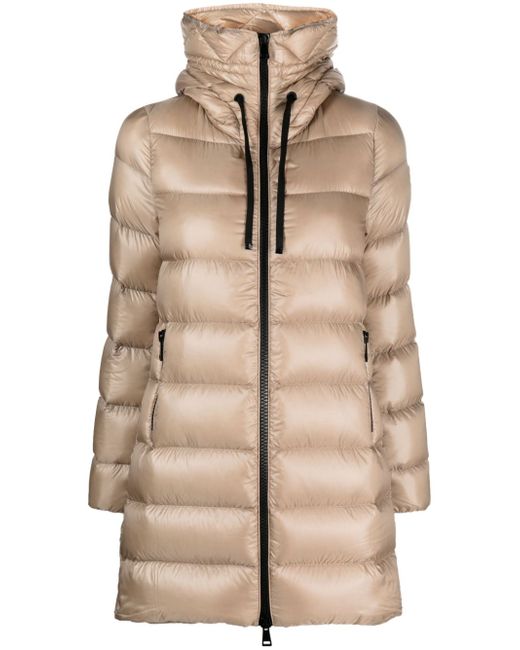 Moncler Suyen quilted hooded coat